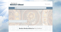 Desktop Screenshot of batikentkilisesi.com